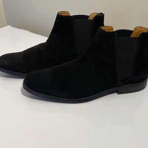 Black Suede Men's Chelsea Boots